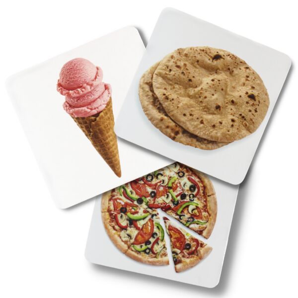 KIDLUU FLASH CARDS - FOOD